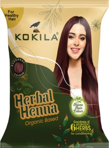 KOKILA Organic Natural Herbal Henna Hair Color Powder, Burgundy (Pack of  10) - Price in India, Buy KOKILA Organic Natural Herbal Henna Hair Color  Powder, Burgundy (Pack of 10) Online In India,
