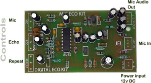 Diycart Echo MIC Circuit Microphone Preamp Kit audio gainer for