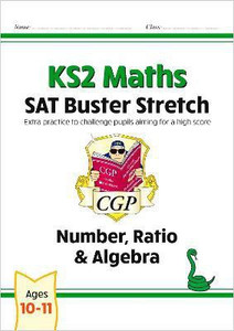 thumbnail interactive-video image 1 of KS2 Maths SATS Revision Book: Stretch – CGP Books, Expertly Refurbished & In Good Condition (ISBN 9781782944188) 1 of 3
