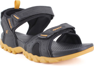 Sparx Men Black, Gold Sandals - Buy 