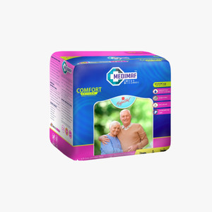 MEDIMAF by MAFATLAL Adult Diaper Pants - 10 Count (Medium) Adult ...