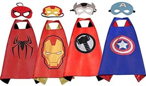 Fancy Flight Superhero Capes Dress For Kids Boys & Girls Birthday Party ...