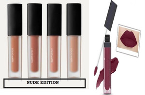 Mlr Nude Lipstick Set Of With Super Matte Liquid Maroon Ml Price In India Buy Mlr Nude