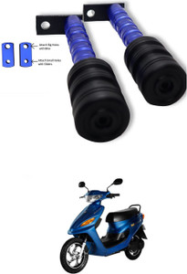 Universal Front Wheel Frame Sliders - Aluminum Alloy Crash Protection For Motorcycles & Scooters (Gold)