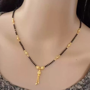 DIMUZ New Stylish Fancy Gold Plated Daily Wear Alloy Mangalsutra