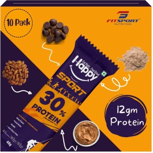 Happy Bar Sport Protein Energy Bars No Added Sugar Or Preservatives