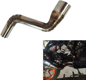 OBEROI'S TRADERS Silencer Exhaust Link / Mid Bend Pipe For 