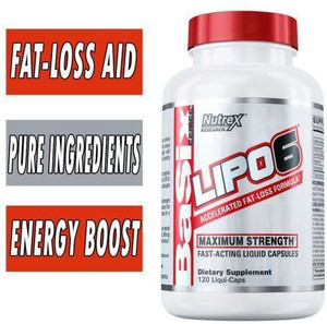 Nutrex LIPO 6 BASIX SERIES MAX. STRENGTH, 120 CAPS Price in India - Buy ...