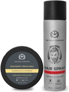 THE MAN COMPANY Style Max Machismo Hair Wax with Hair Spray for Men Hair Wax  - Price in India, Buy THE MAN COMPANY Style Max Machismo Hair Wax with Hair  Spray for Men Hair Wax Online In India, Reviews, Ratings & Features |  