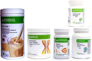 Herbalife Nutrition FORMULA1 VANILLA +AFRESH GINGER +PROTEIN 200 G ...
