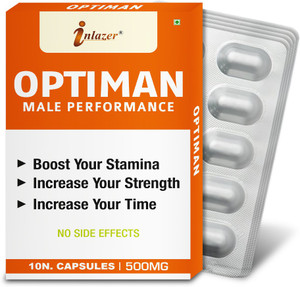 Inlazer Optiman Sex Time Formulation Increases Sex Drive Confidence