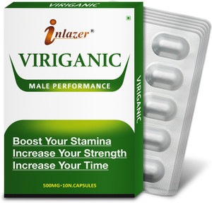 Inlazer Viriganic Long Sex Tablets Increases SEX Drive Confidence