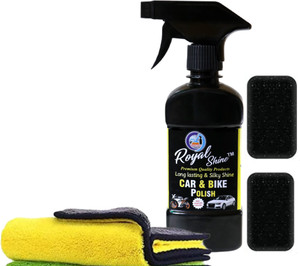 Royal Shine Liquid Car Polish for Chrome Accent, Dashboard, Exterior ...