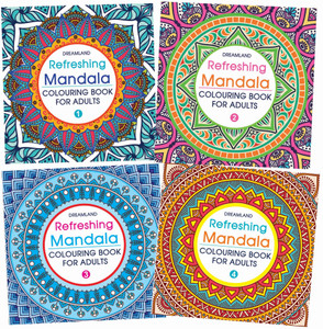 Dreamland Publications Mandala Colouring For Kids Pack (2 Titles)