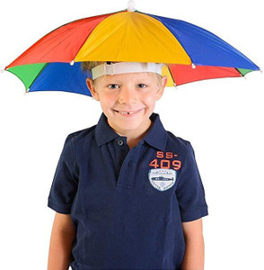 Hat Umbrella for Men, Women Kids Cap Umbrella for Kids And adults  (Multicolor) Umbrella Price in India Buy Hat Umbrella for Men, Women  Kids Cap