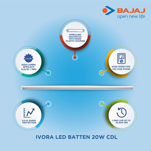 Bajaj ivora led hotsell batten