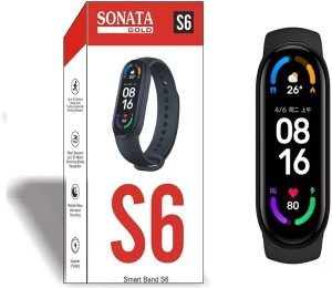 sonata gold s6 smart band