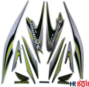 hero stickers for bike