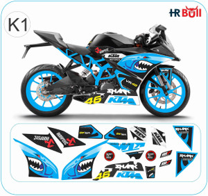 HRBull Sticker Decal for Bike Price in India Buy HRBull