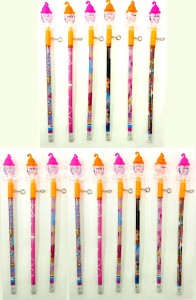  | Kartual Return Gift For Kids In Bulk | Pencil With Shakalaka  Boom Light cap Pencil -