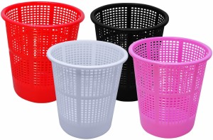 Wonder Plastic Prime Jali Open Dustbin Set Of Pc Ltr Dustbin