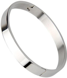 Brass Stainless Steel Silver Kada Price in India Buy Brass Stainless Steel Silver Kada online at Shopsy.in