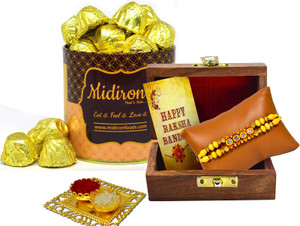 Midiron Rakshabandhan Gift Box for Brother / Bhai/ Bhaiya
