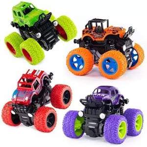 Orange truck shop toy