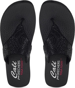 Skechers cali shop flip flops
