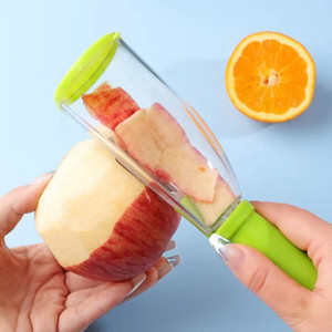 Fruits Peeler Vegetables Peeler With Skin Storage Container For Your Family  To Enjoy Fruit Anytime And Anywhere - Buy Fruits Peeler Vegetables Peeler  With Skin Storage Container For Your Family To Enjoy