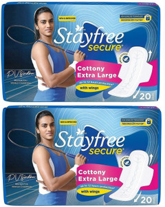 Stayfree Secure XL 40 Pads(pack Of 2 - View #5