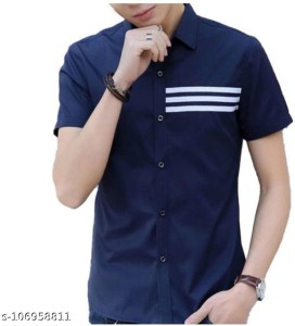 Adaptive maybe Sincerely Shree Wow Men Solid Casual Blue Shirt - Buy Shree Wow Men Solid Casual Blue  Shirt Online at Best Prices in India | Flipkart.com