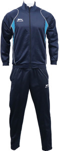 Shiv Naresh Men Navy and cyan blue |Racer| suit Tracksuit 418 main image 0
