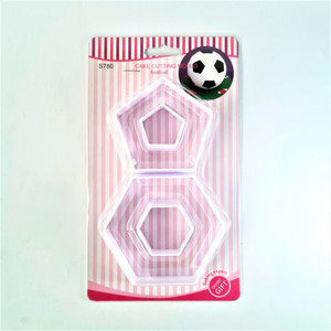 Soccer Cookie Cutter Inch 3D Full-size Soccer Ball Aluminum