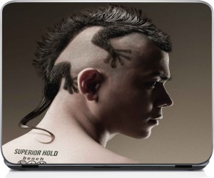 Shopsaver Lizard Gecko Haircut Hair Styling Gel Vinyl Laptop Decal   Price in India - Buy Shopsaver Lizard Gecko Haircut Hair Styling Gel Vinyl  Laptop Decal  online at 