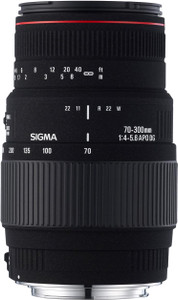 SIGMA DG 70-300mm 14-5.6 (良品） SIGMA 70 - 300 mm F4-5.6 APO DG Macro Telephoto Zoom Lens - SIGMA