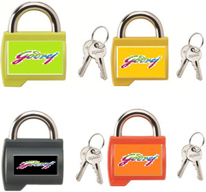 Godrej MYLOCK CANDY PACK OF 4 Padlock - Buy Godrej MYLOCK CANDY PACK OF ...