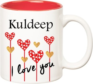 HUPPME I Love You Kuldeep Inner Red (350 ml) Ceramic Coffee Mug Price in  India - Buy HUPPME I Love You Kuldeep Inner Red (350 ml) Ceramic Coffee Mug  online at 