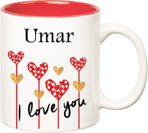 HUPPME I Love You Umar Inner Red (350 ml) Ceramic Coffee Mug Price in India  - Buy HUPPME I Love You Umar Inner Red (350 ml) Ceramic Coffee Mug online  at 