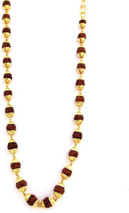 My Design Rudraksh Mala Gold-plated 
