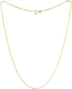 Zeeraam Gold-plated Plated Silver Chain 