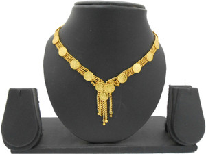 My Design Laxmi Haar Gold-plated Plated 