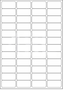 Novajet a4 shop size sticker paper