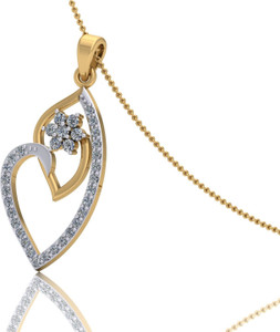 Komal Diamond Metal Pendant Price 