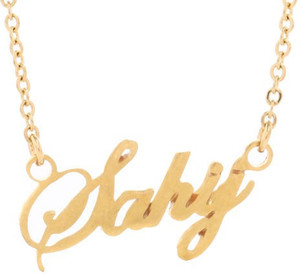 OROSILBER Gold Plated Personalized Name 