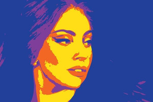 Lady Gaga Yellow Paper Print - Personalities, Music posters in India ...