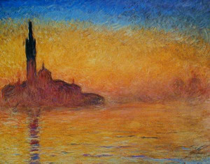 Venice Large by Monet Fine Art Print - Monet posters - Buy art, film