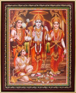 Lord Rama / Ram Darbar Poster Paper Print - Art & Paintings, Religious,  Decorative posters in India - Buy art, film, design, movie, music, nature  and educational paintings/wallpapers at 