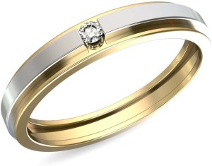 JewelsForum Mens 14Kt White Gold Ring