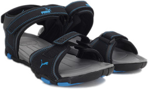 puma sandals blue